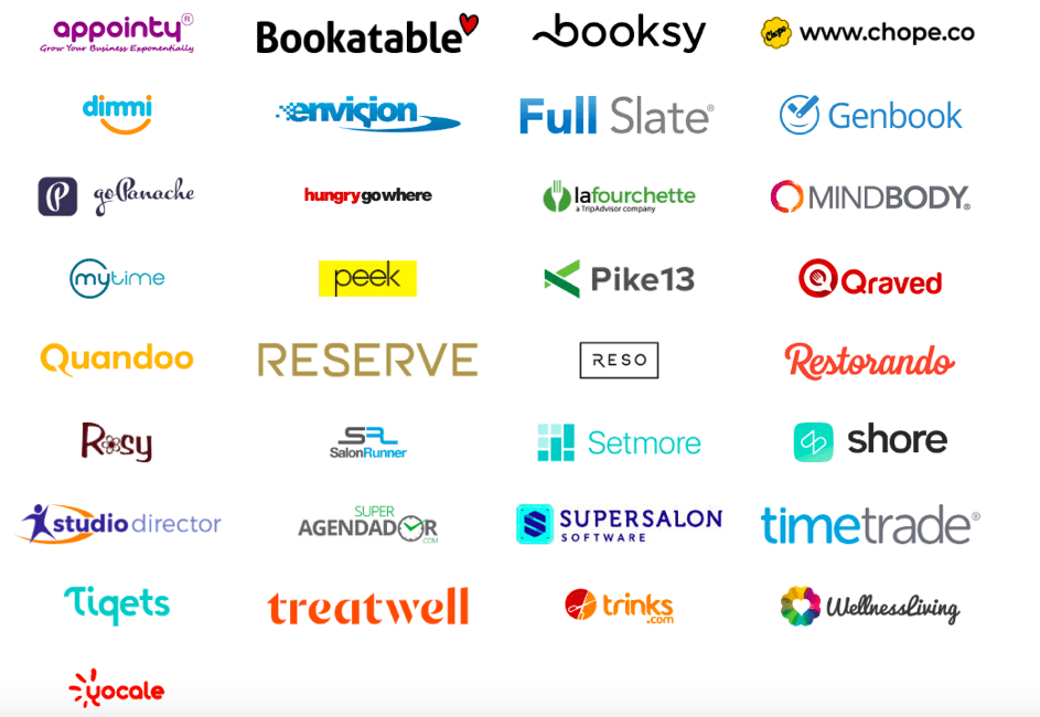 plateformes de réservations sur google my business