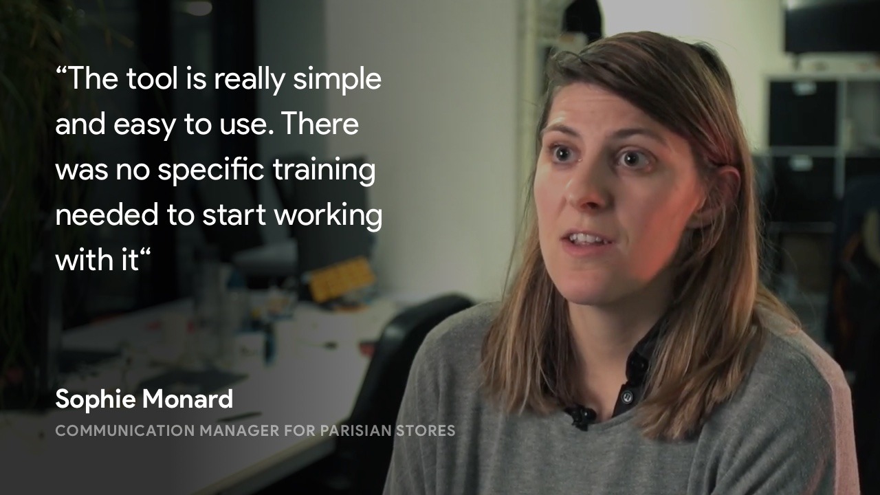 Testimonial from Sophie of Leroy Merlin