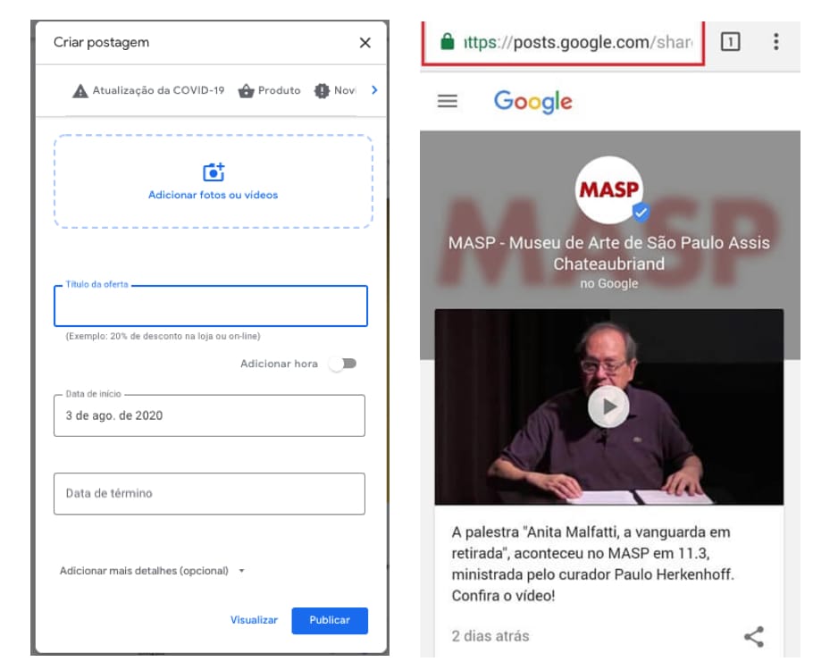 google-post-exemplo