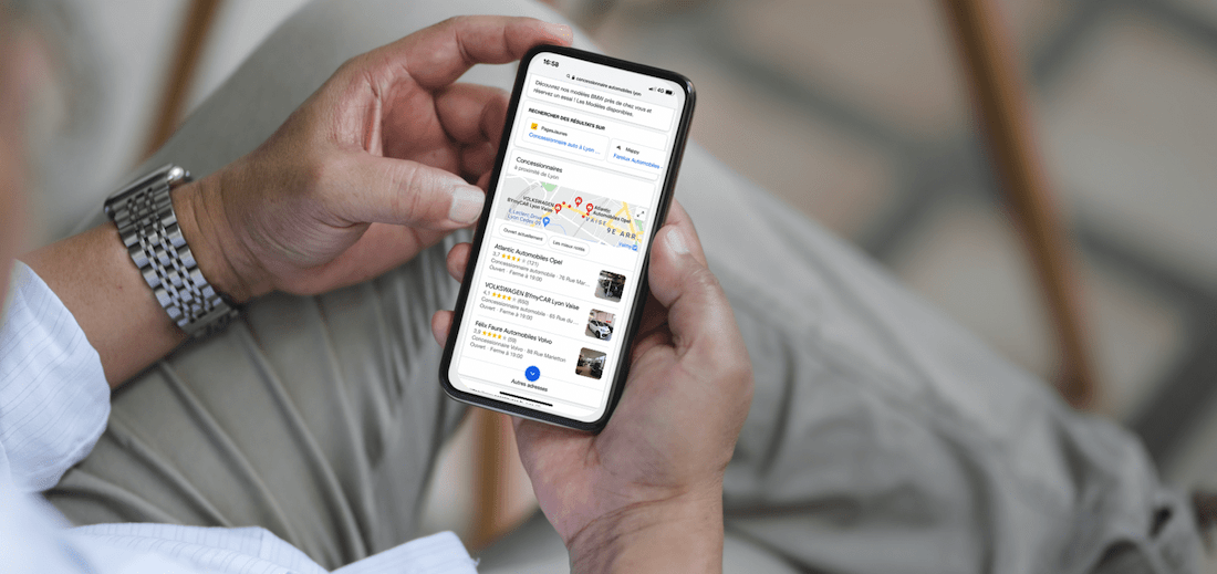 Google My Business pour les concessionnaires