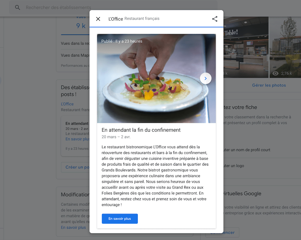 google post restaurant google post restaurant