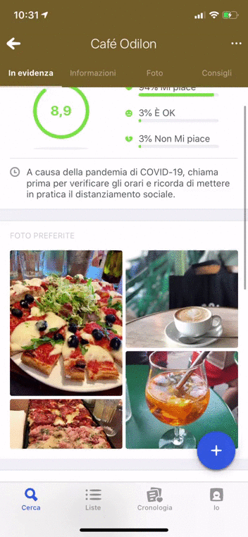 ricerca Foursquare diffusione seo