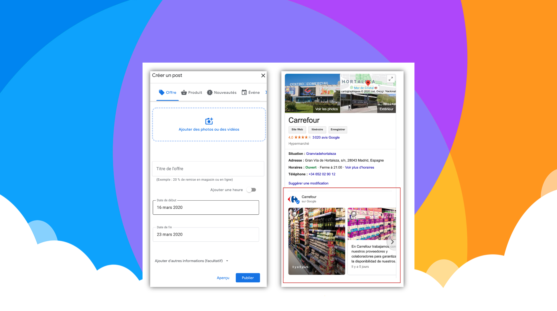 photo google post