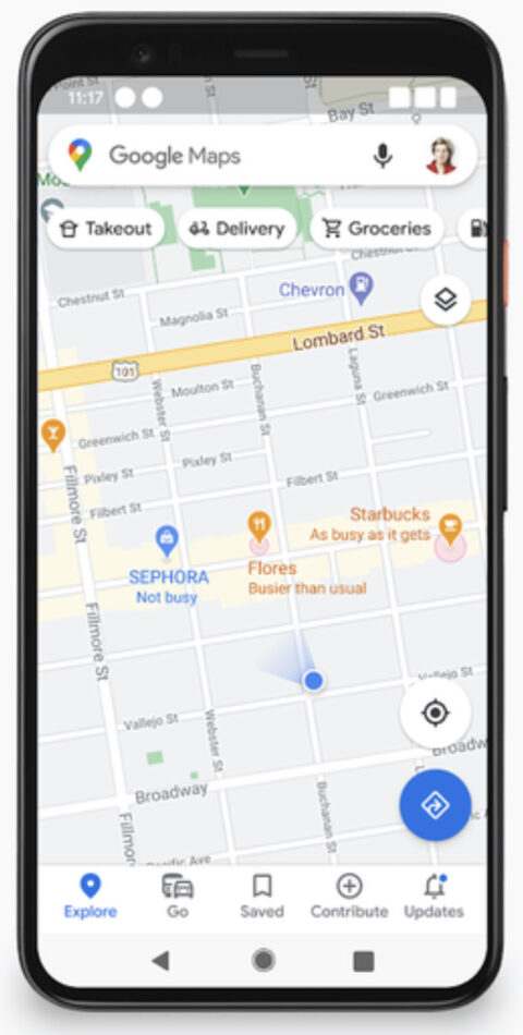 sephora live busyness google