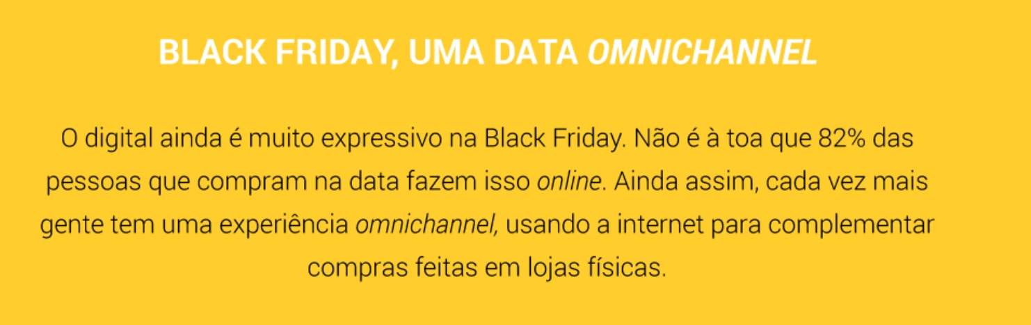 black friday omnicanal