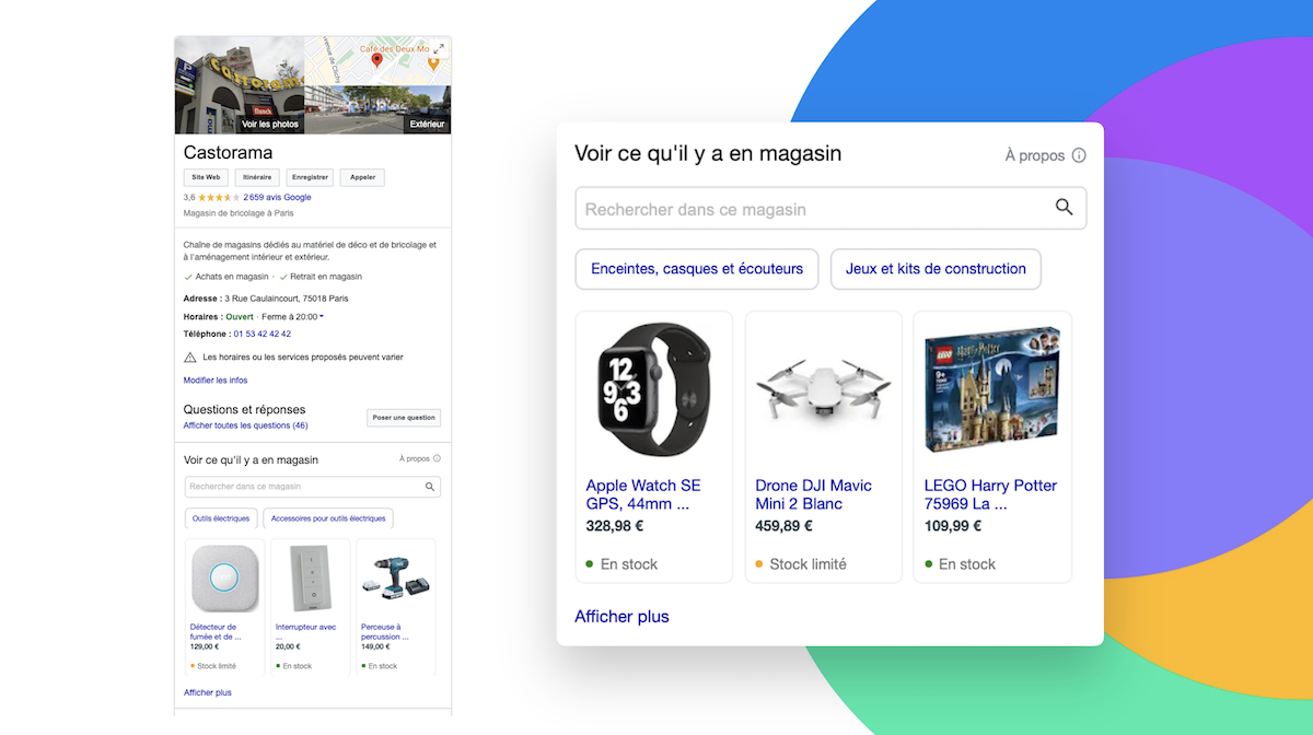 Local Surfaces : comment afficher Google Shopping gratuitement dans Google My Business ? - Partoo