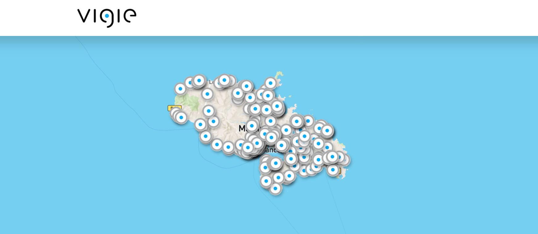 points de vente des clients vigie en martinique