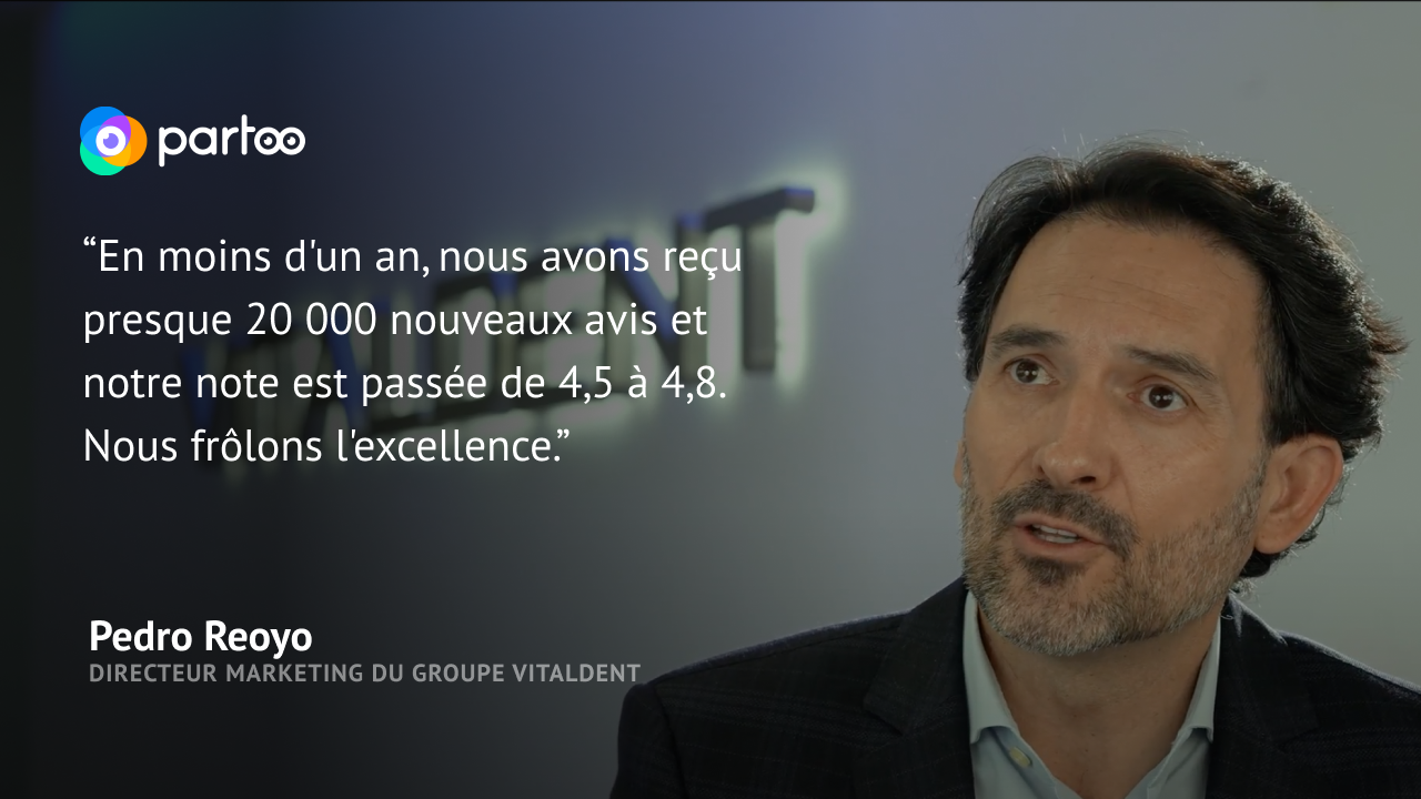 Pedro Reoyo Ruiz, directeur du marketing de Vitaldent Espagne - Campagne d'e-réputation