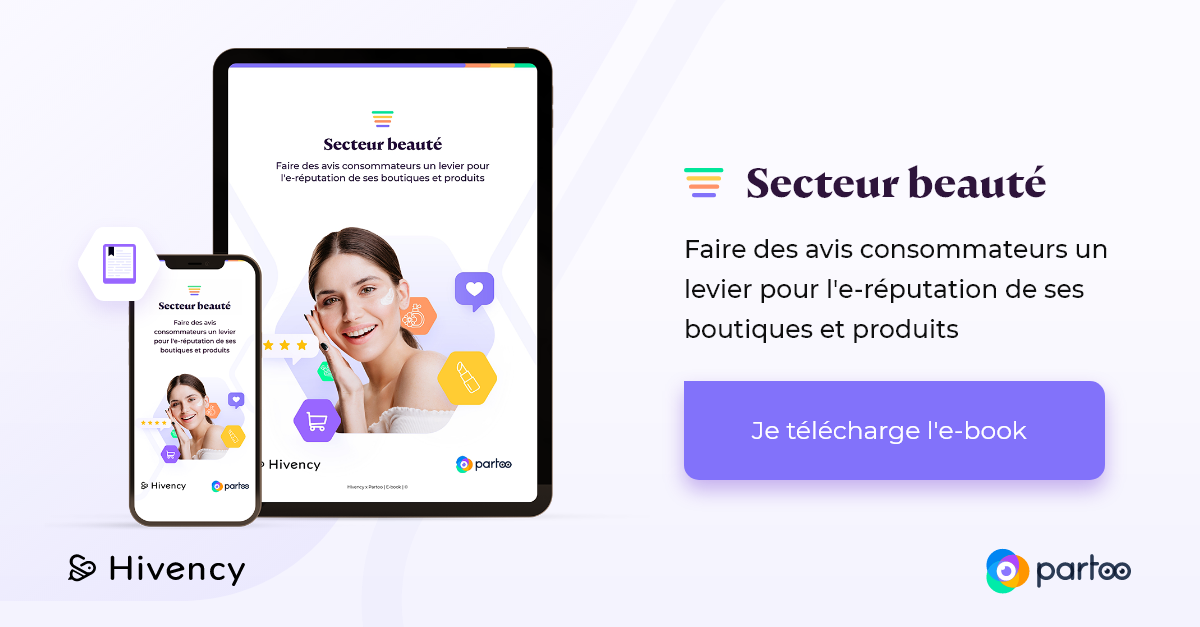 Téléchargez l'ebook Hivency Partoo sur l'e-réputation