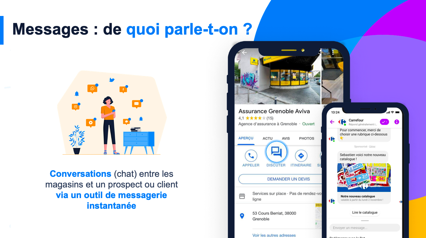 Messages : L'opportunité à saisir pour les commerces physiques