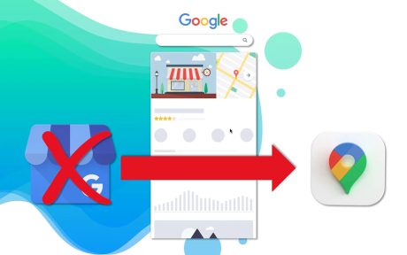 app google my business disparait pour google maps