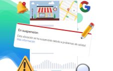 Ficha de Google My Business suspendida