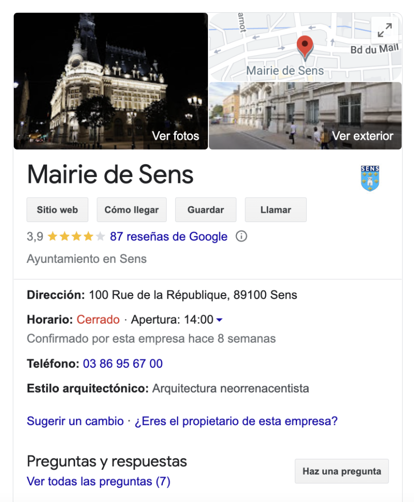 Ayuntamiento de Sens