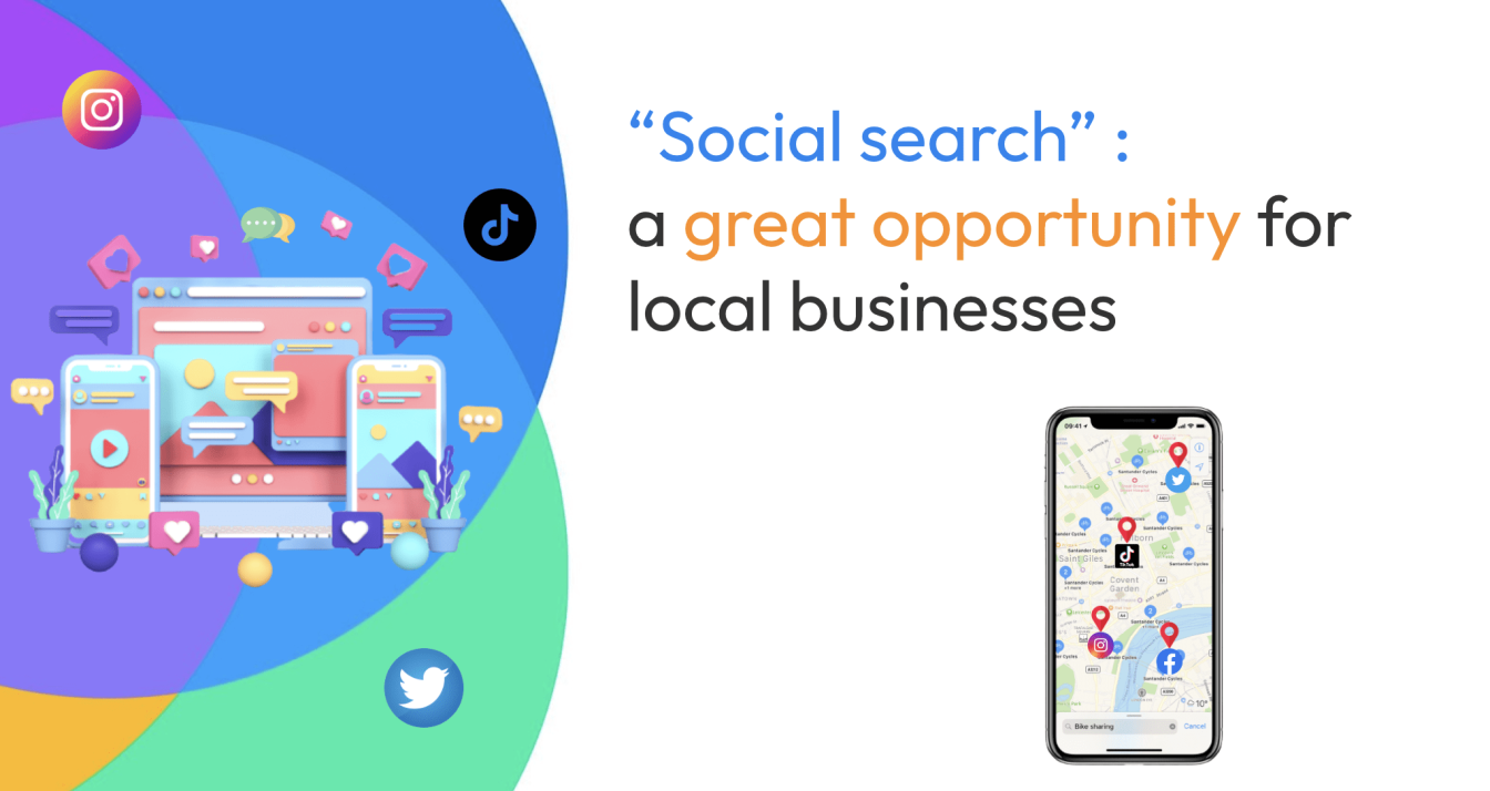 Social search is a great opportunity for local businesses
