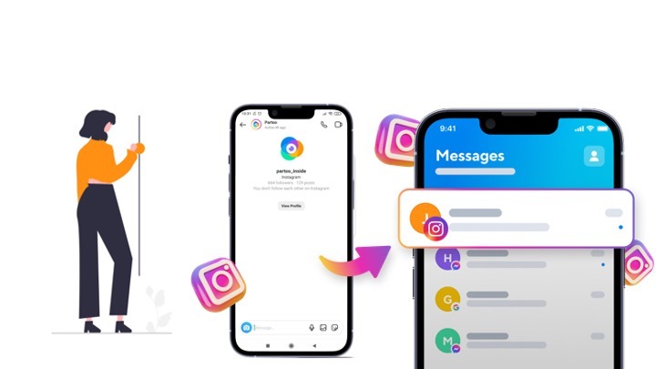 launch Instagram messages Partoo