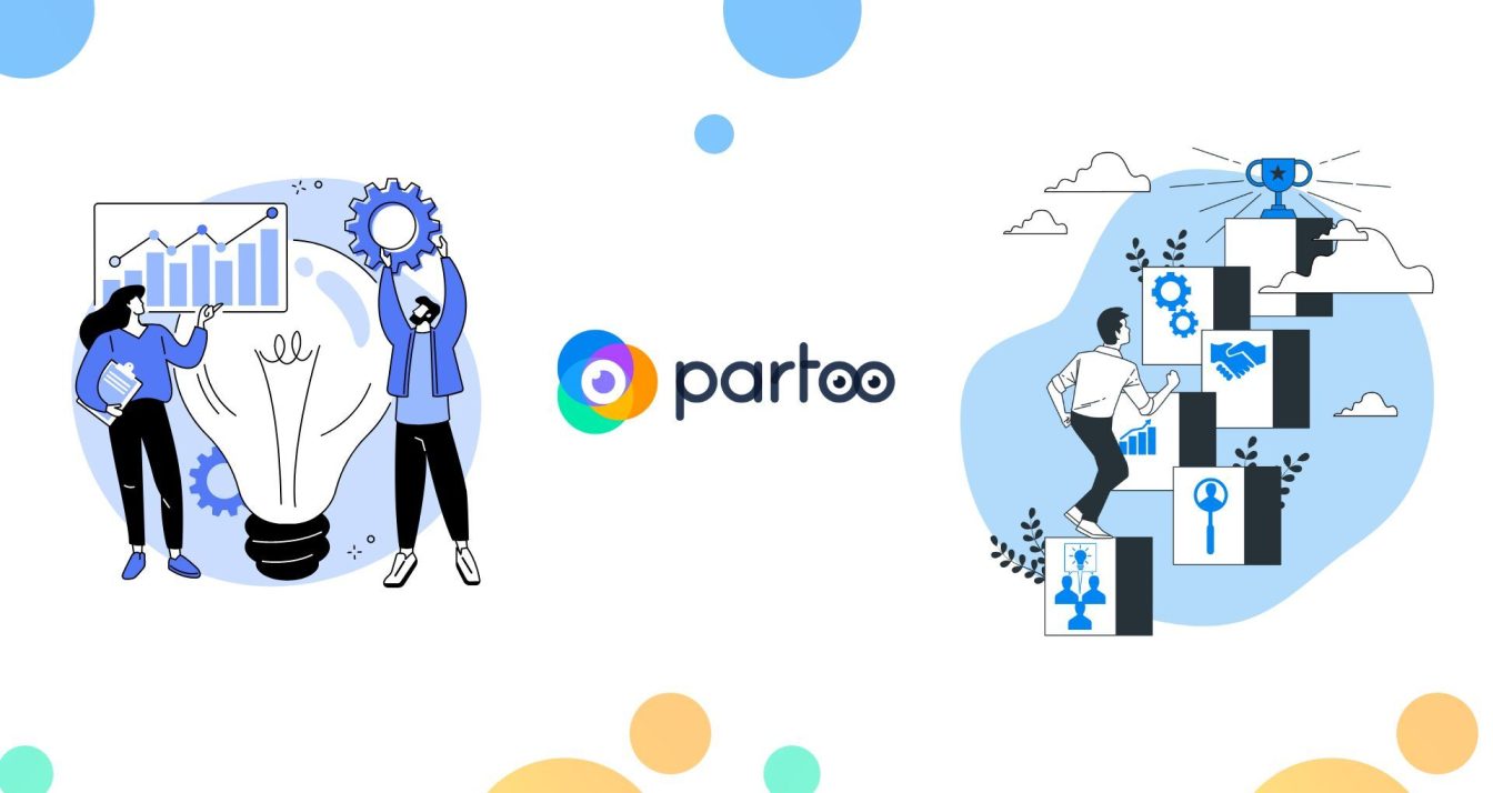 Illustration de l'article détaillant la vision de l'entreprise Partoo