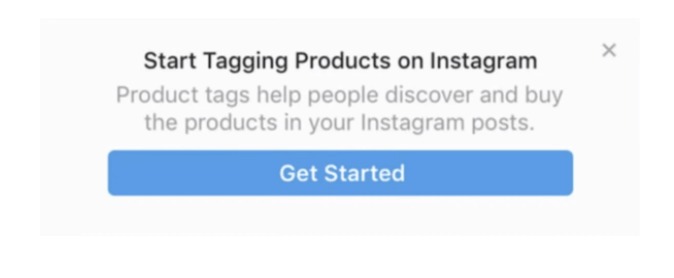 Capture d'écran notification de validation de compte Insta