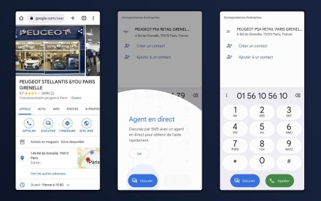 Un aperçu de la redirection vers les Business Messages