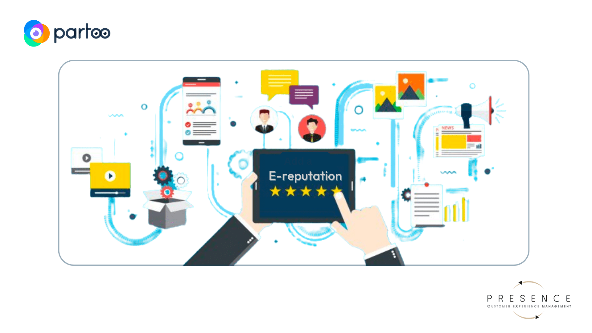 Voici la stratégie de Partoo et Presence pour gérer votre e-réputation.