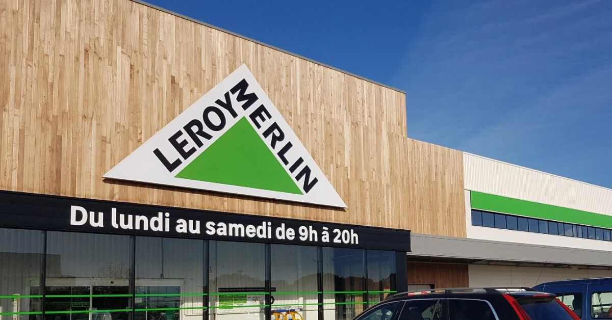 photo du magasin leroy merlin de saint nazaire