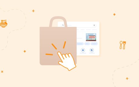 commande par click and collect au restaurant