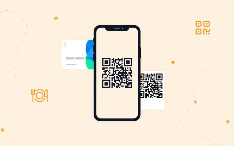 smartphone scannant un QR code