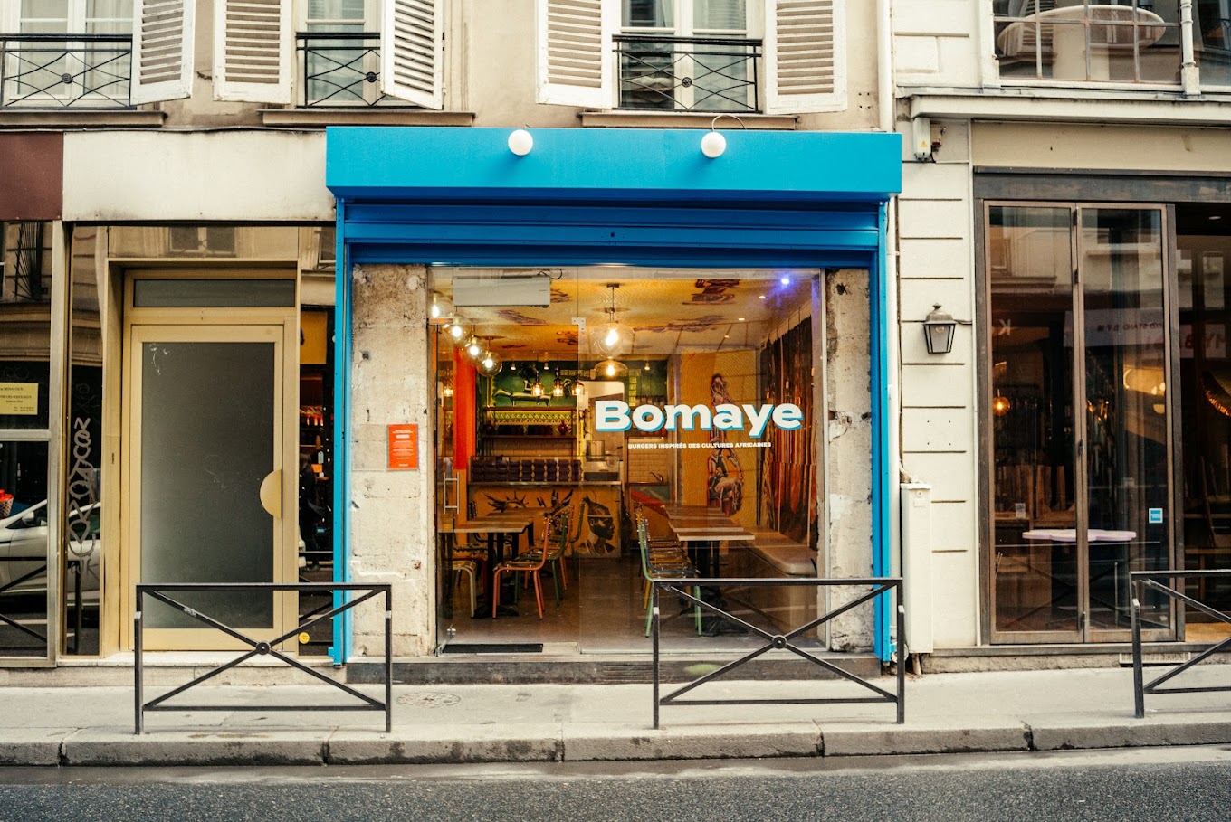 Devanture du restaurant Bomaye