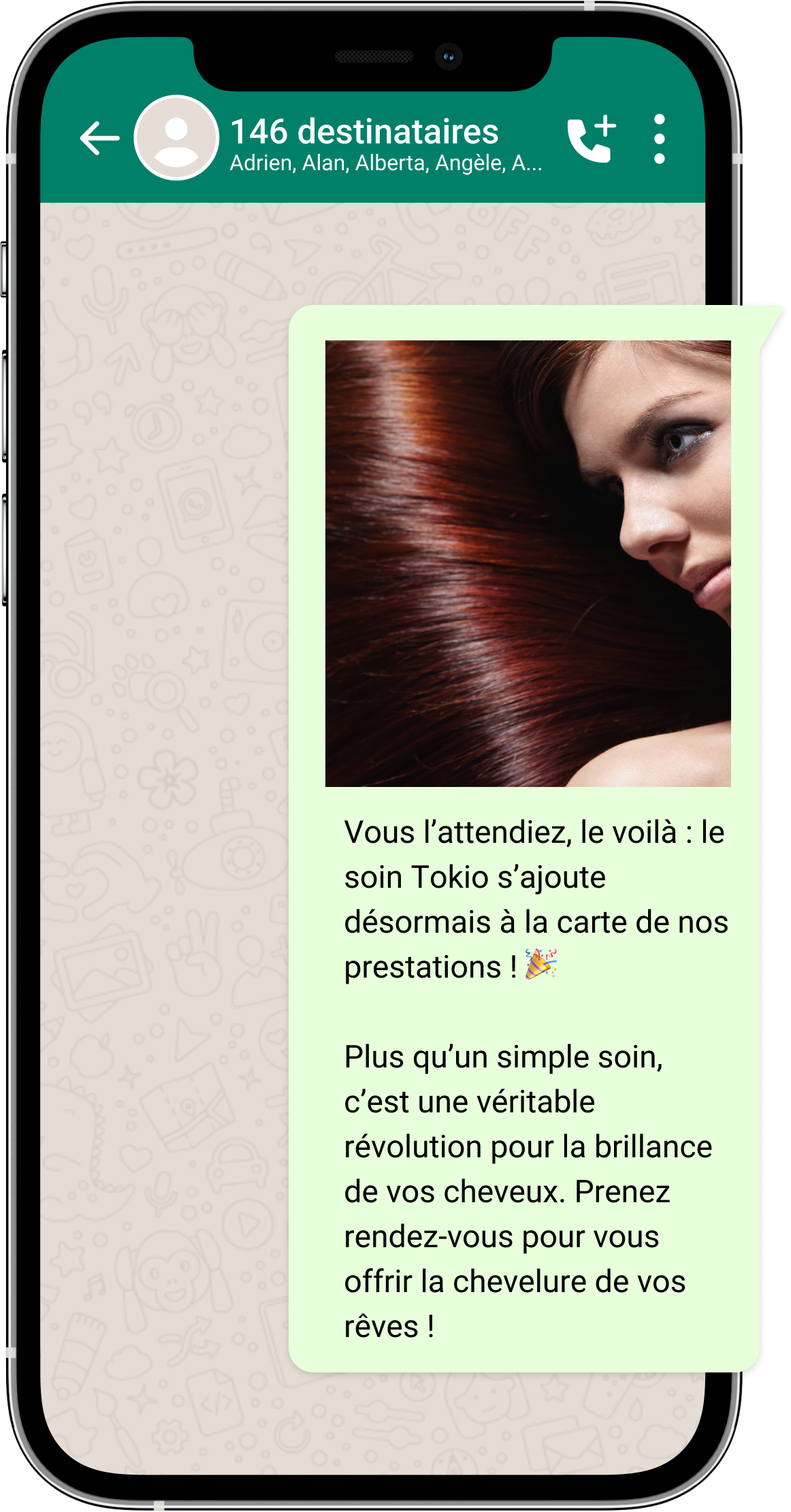 communiquer ses nouveautés sur whatsapp business