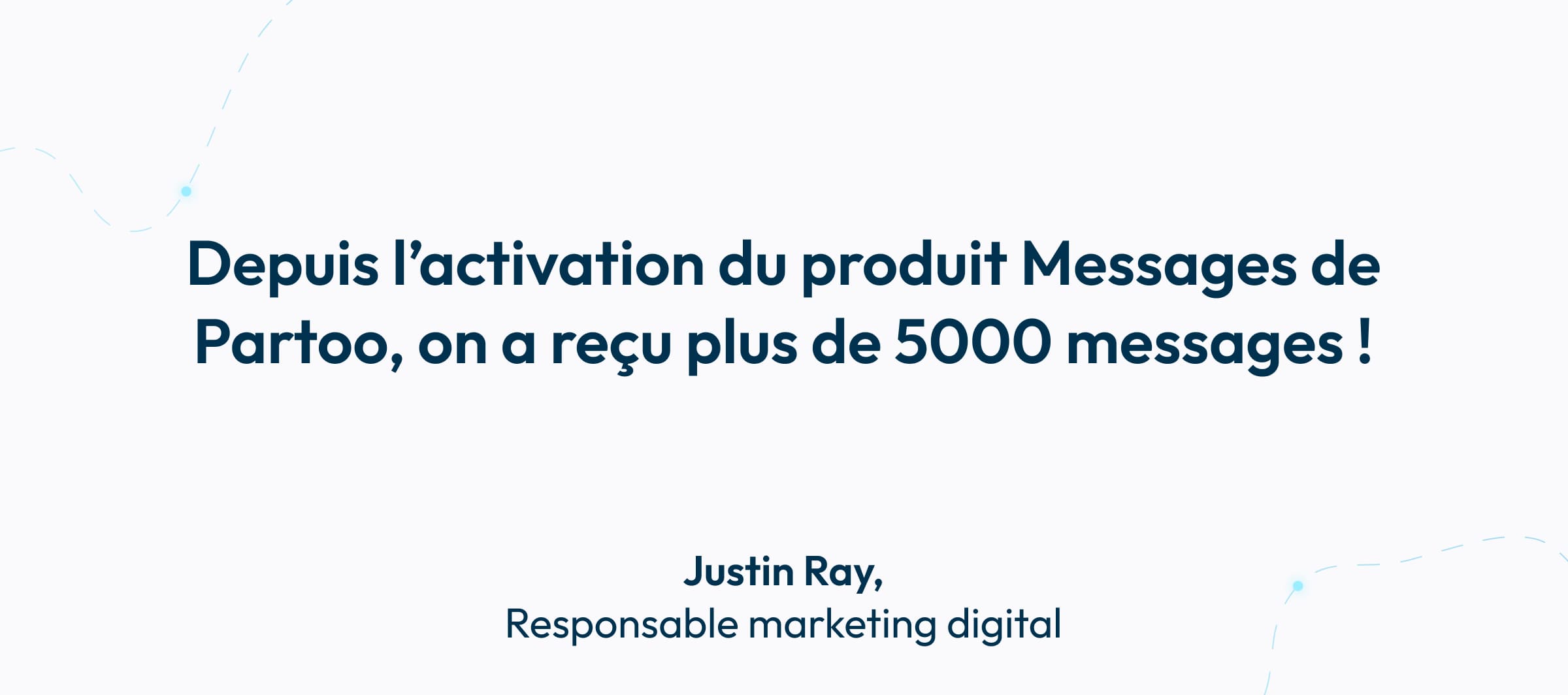 citation de Justin Ray de Caliceo sur Partoo