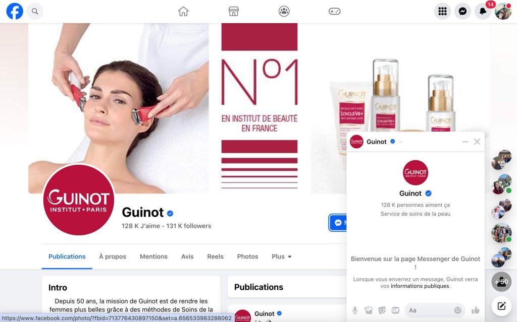 guinot mary cohr facebook