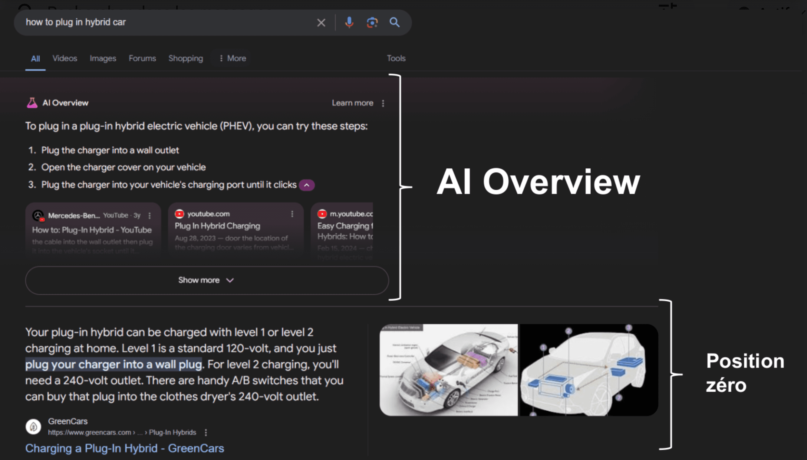 exemple d'affichage ai overview 