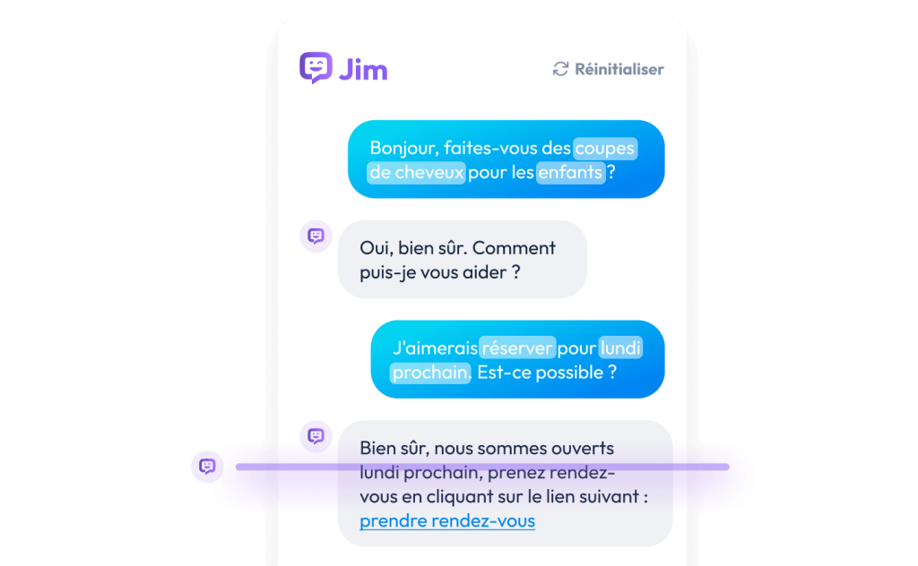 jim analyse les messages clients