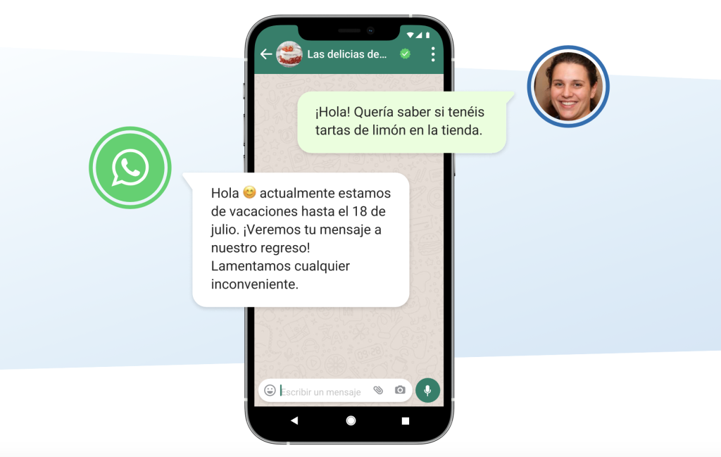 mensajes automaticos
