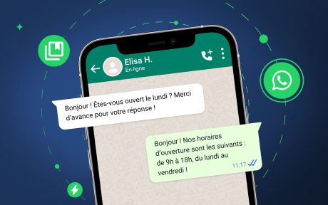 réponses rapides whatsapp business