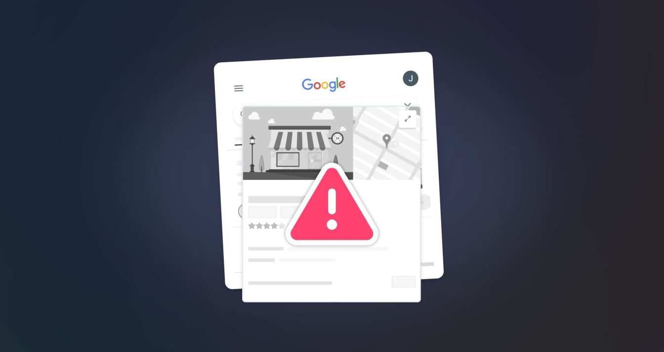 fiche google my business suspendue