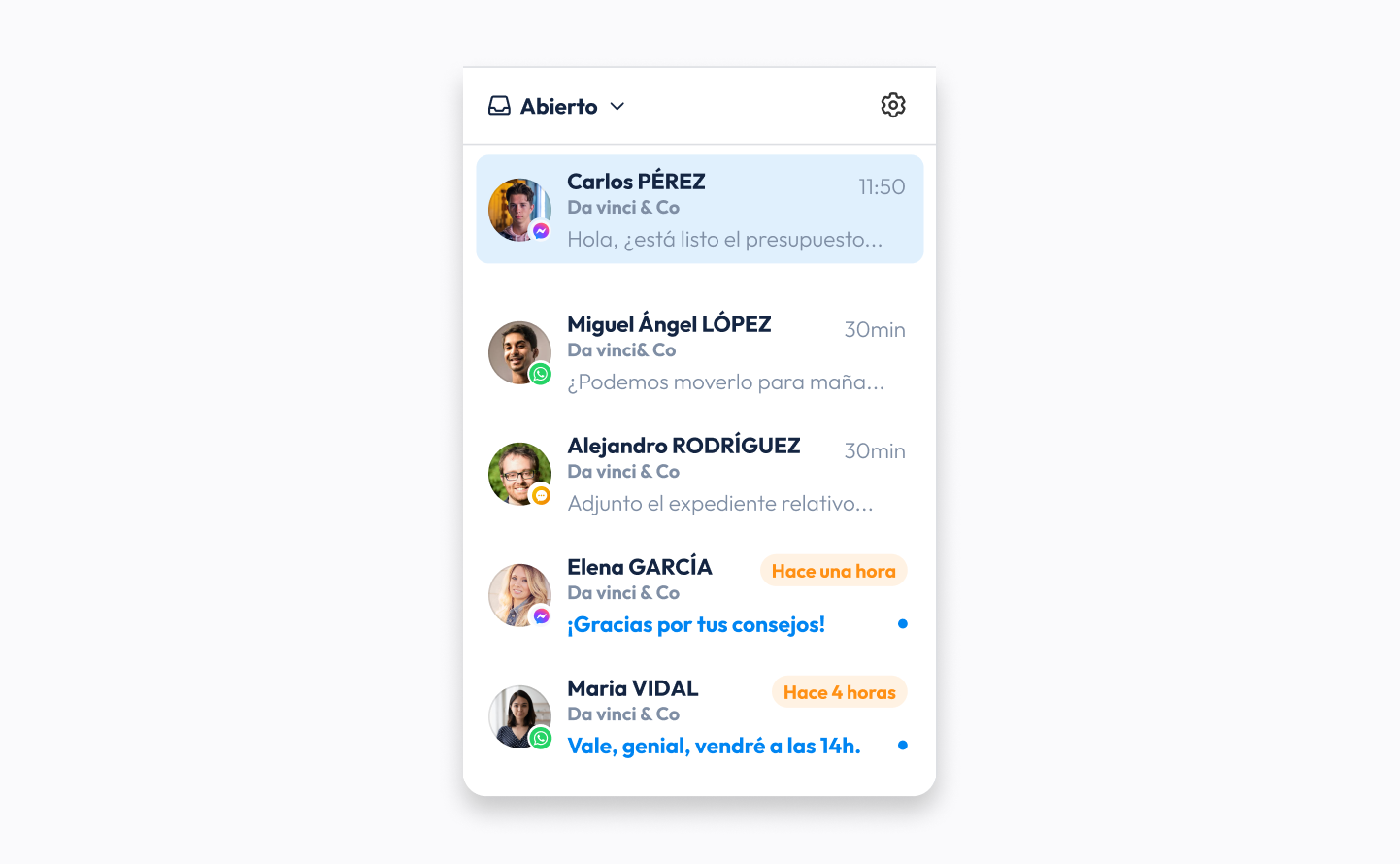partoo chat centralise