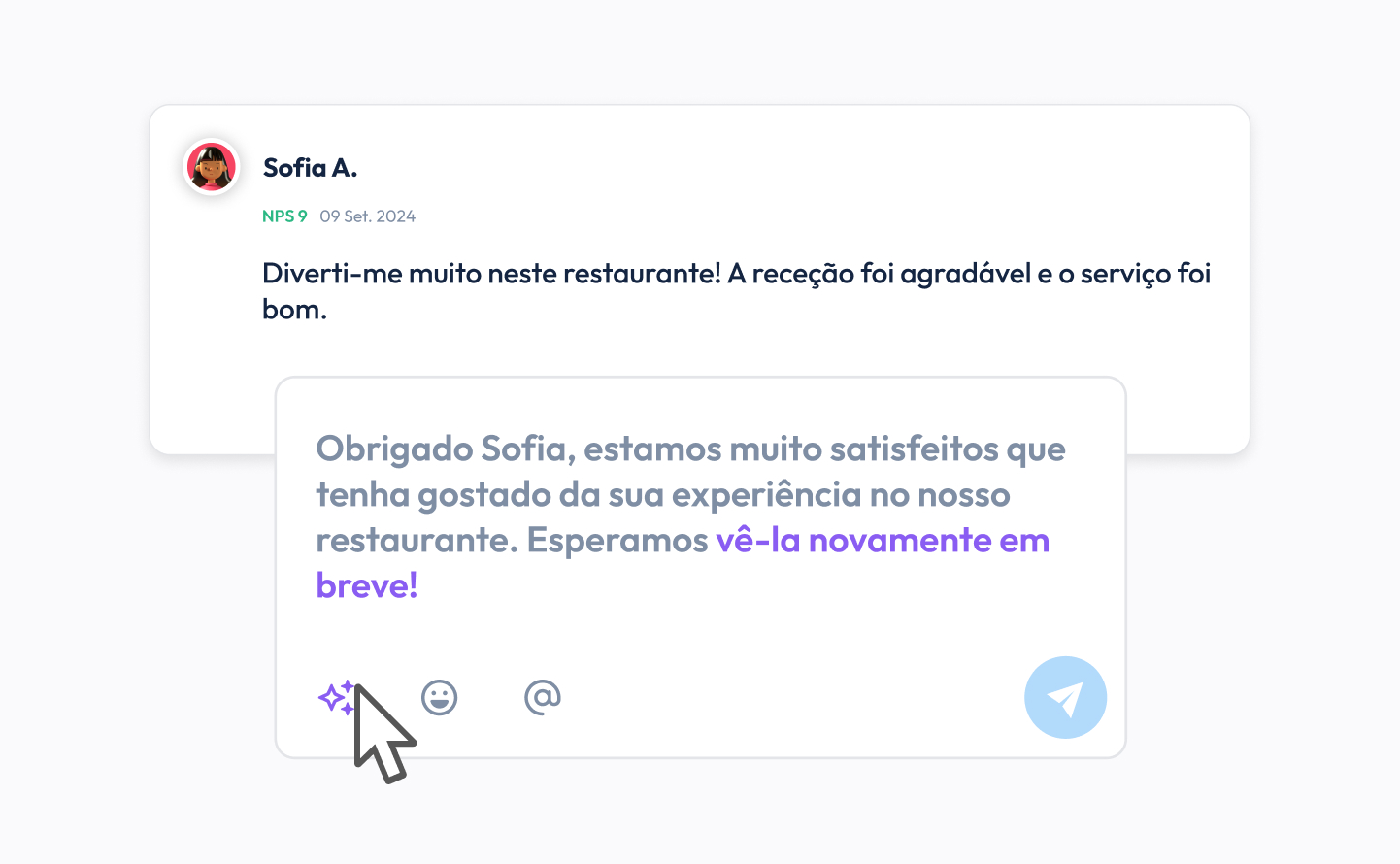 reply to your clients with AI