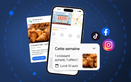 Fiche Google avec nouvelle fonctionnalité quoi de neuf