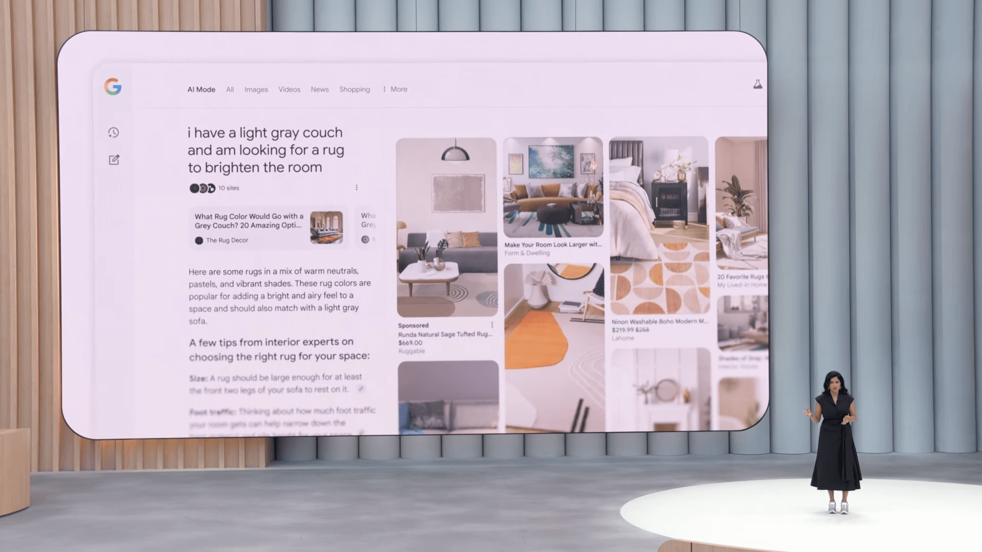 Google I/O 2025 AI Mode Search Shopping Experience