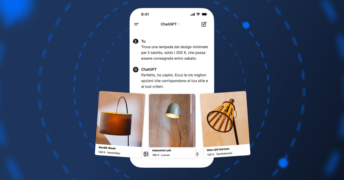 agentic commerce search in italian on chatgpt