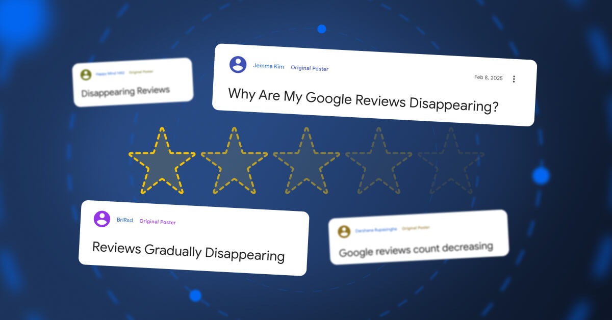 disparition des avis google