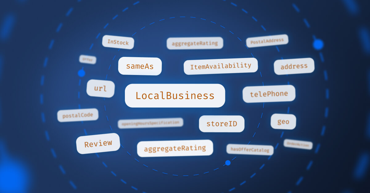 structured data (schema) for store locator