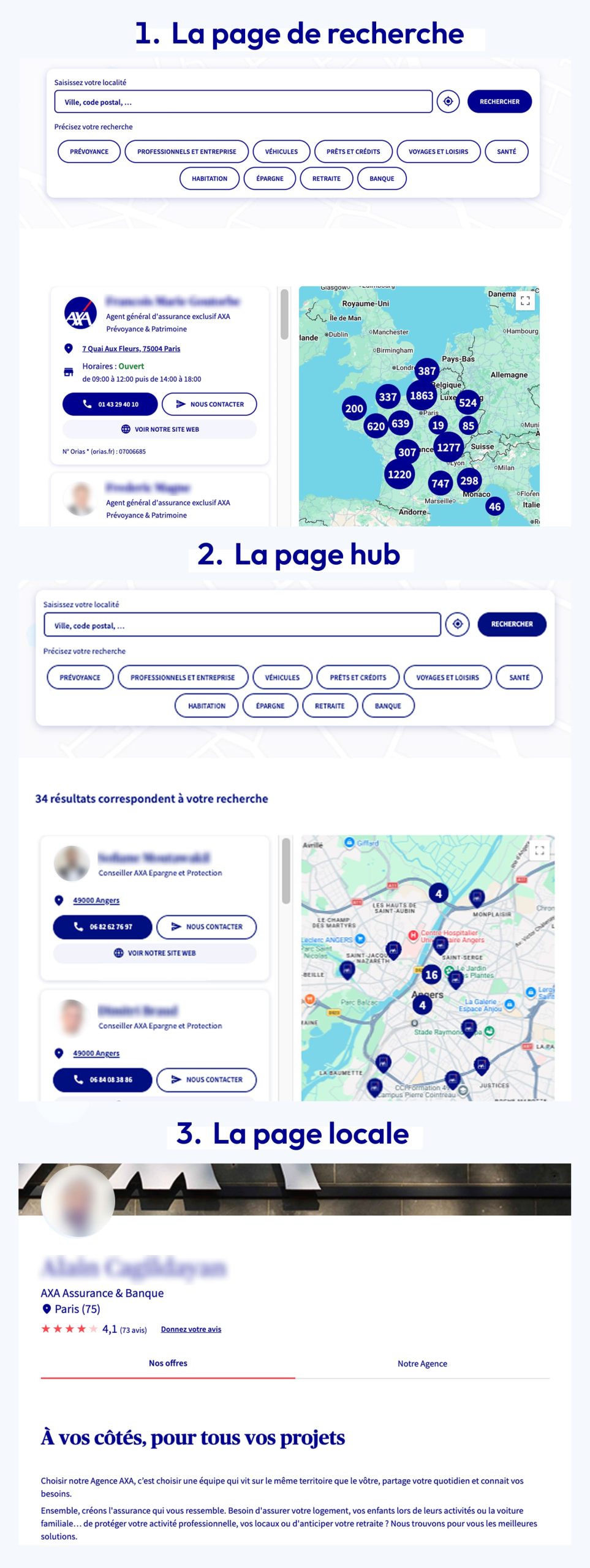 exemple d'un store locator