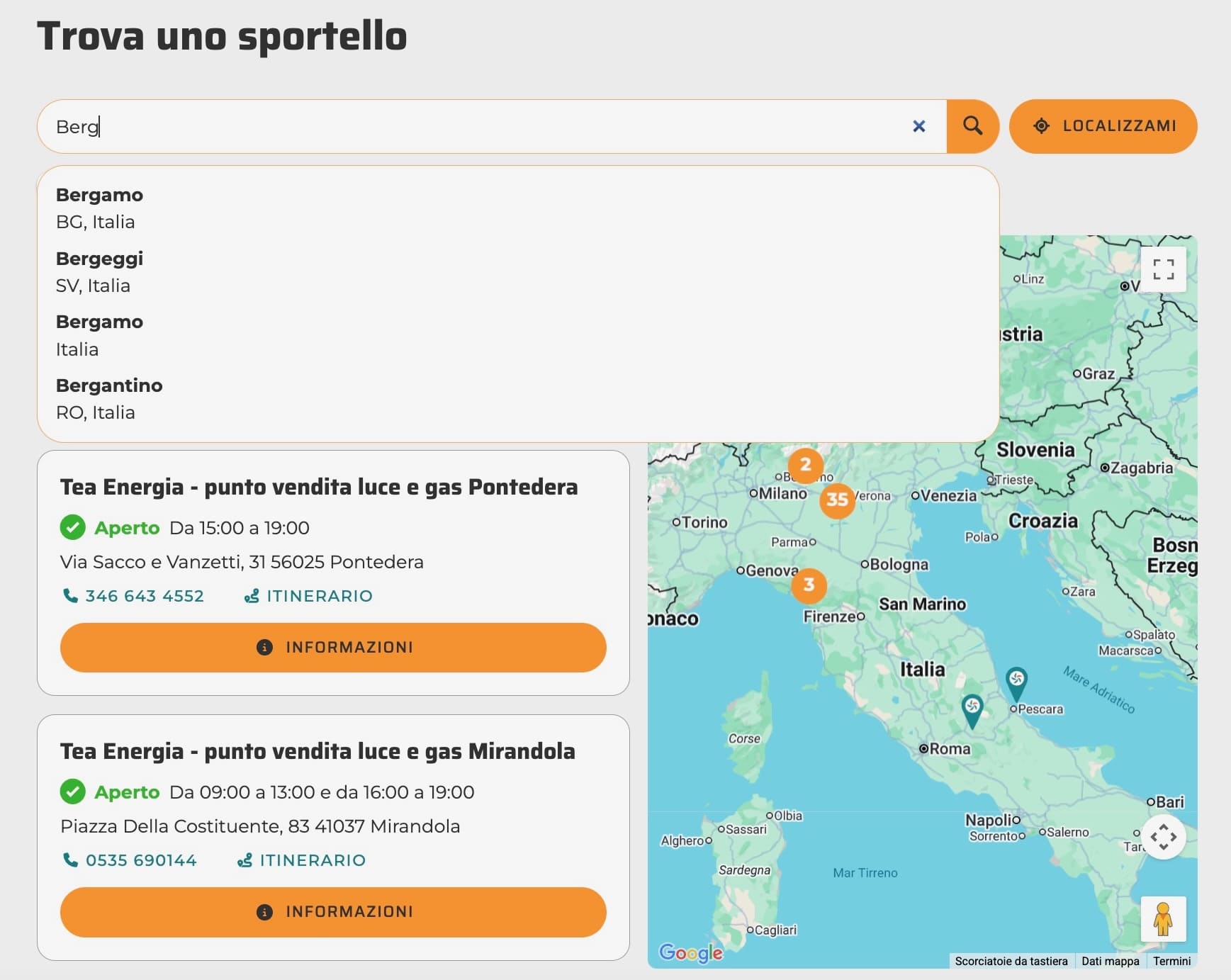 completamento automatico
