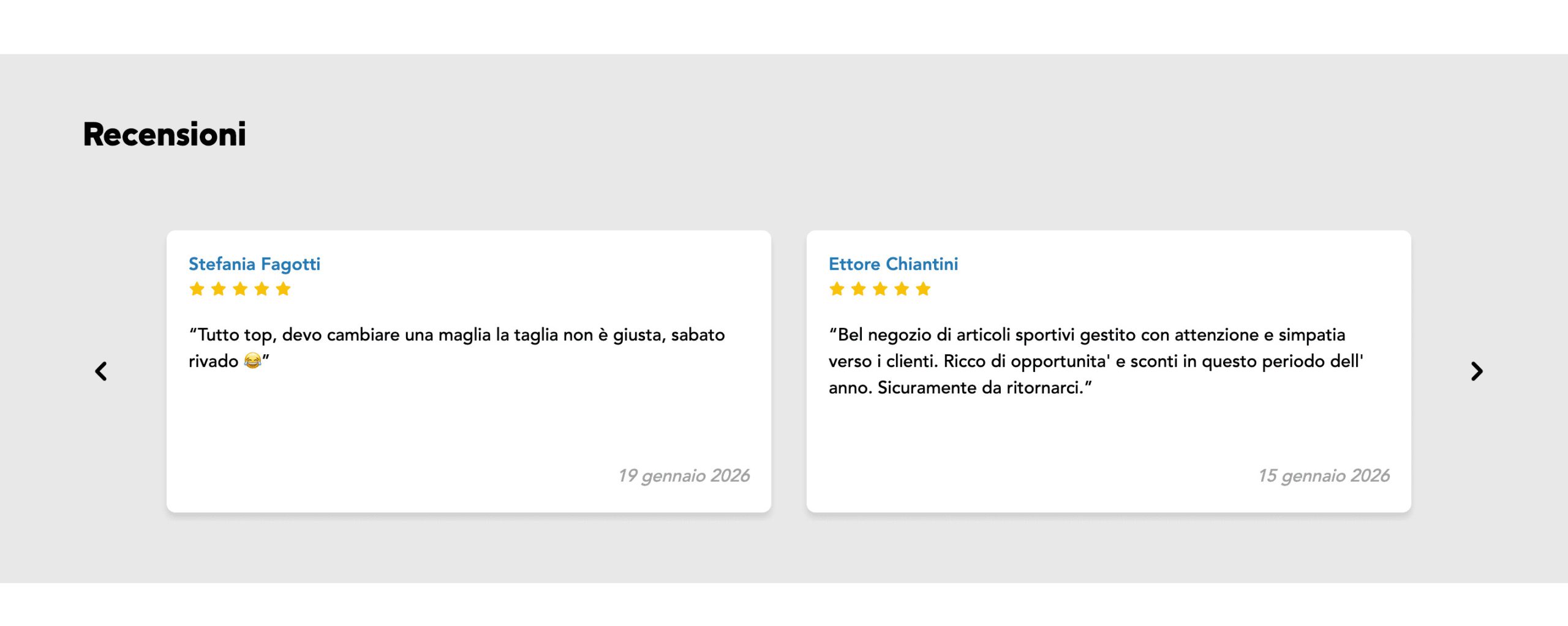 recensioni online