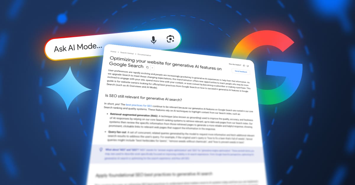 GEO official guidelines by Google