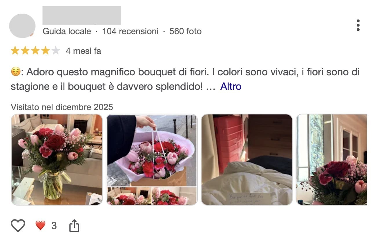 photo ugc in Google reviews