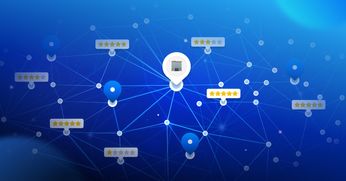 how to manager reviews for a network with a lot of points of sale