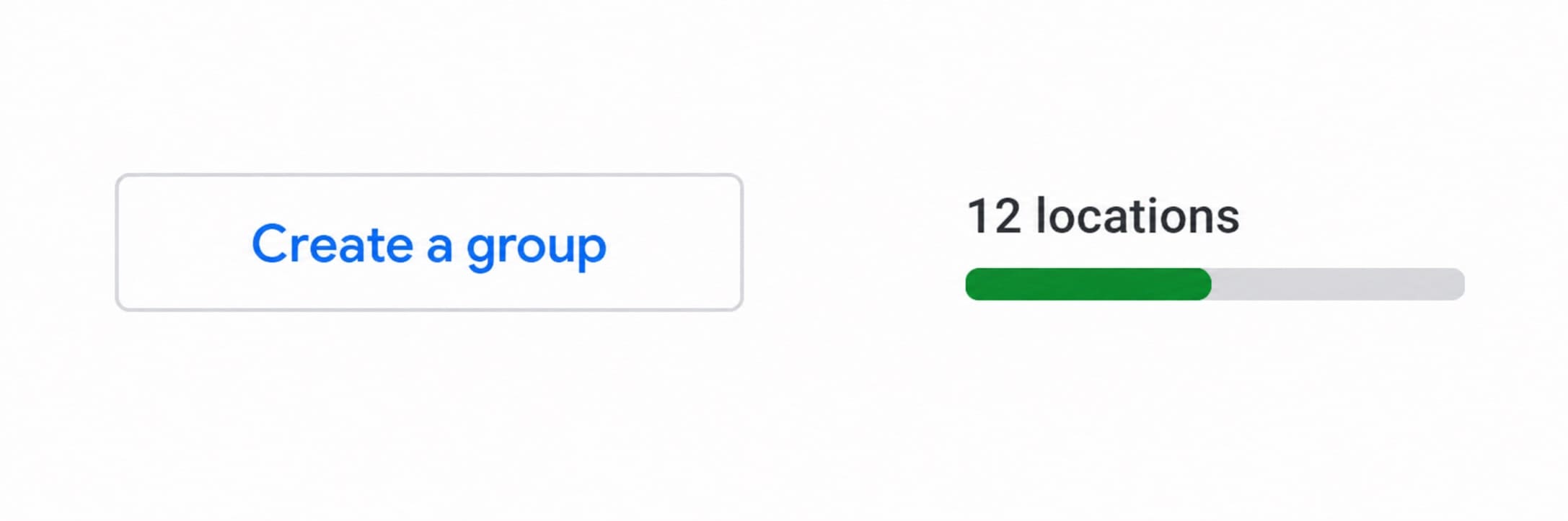 create a groupe GMB