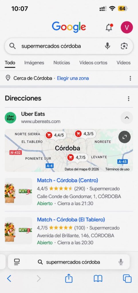 Bloque de agregadores supermercados